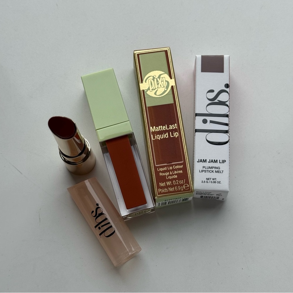 Brand New Pixi and Dibs Lip Products
